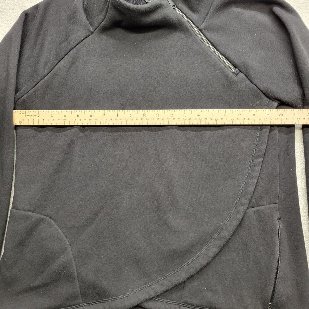 Athleta Pullover Women's Large Tall Cozy Karma Asymmetrical Black Wrap Studio - Picture 5 of 13